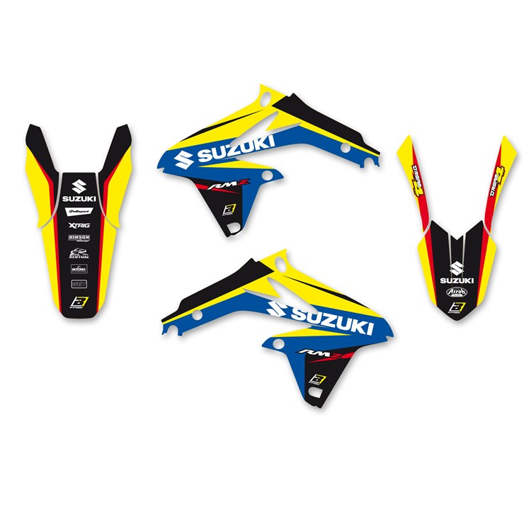 Kit grafiche Suzuki RMZ 450 (2008-2017) Dream 4