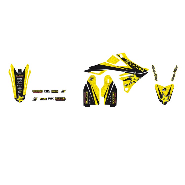 Kit grafiche Suzuki RMZ 450 (2018-2023) Rockstar Energy