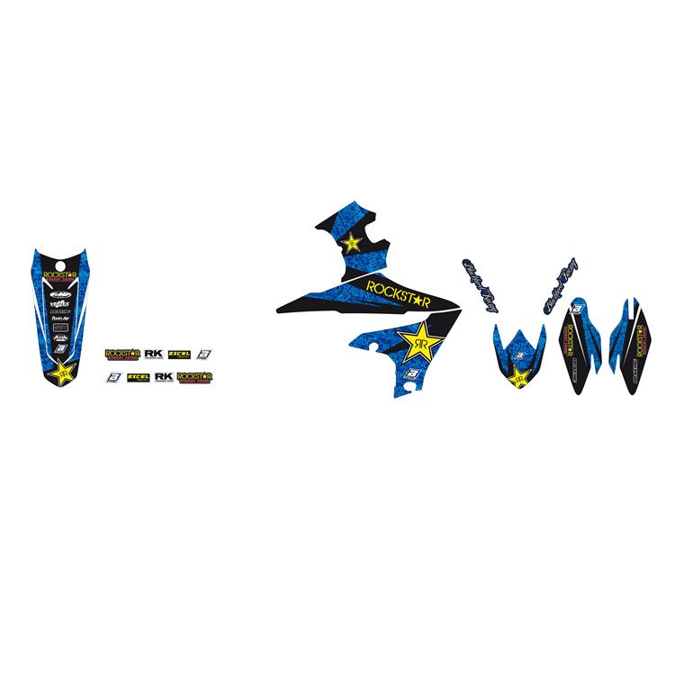 Kit grafiche Yamaha YZ 250 F (19-23) Rockstar Energy