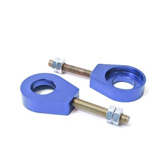 set tendicatena vite forcellone pitbike blu