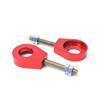 set tendicatena vite forcellone pitbike rosso