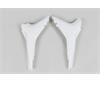 Coperchio cassa filtro Honda CRF 450 R (2009-2012) Bianco in Plastiche