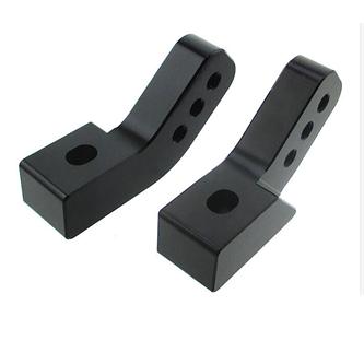 supporti pedane pitbike motard neri