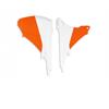 Coperchio cassa filtro KTM 125 EXC (14-16) bianco e arancione* in Plastiche Enduro