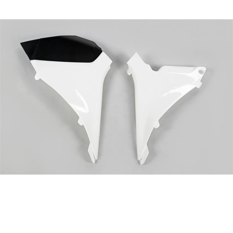 Coperchio cassa filtro KTM 125 SX (12) Bianco e nero