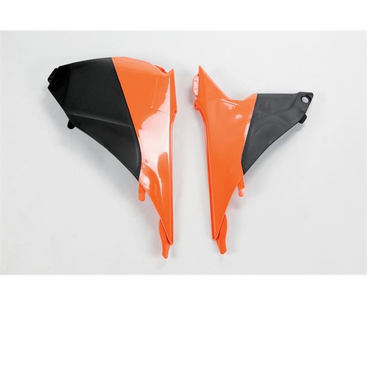 Coperchio cassa filtro KTM 125 SX (13-15) arancione e nero*