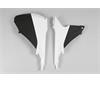 Coperchio cassa filtro KTM 125 SX (13-15) Bianco e Nero in Plastiche