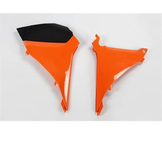 coperchio cassa filtro ktm 150 sx 11 arancione e nero