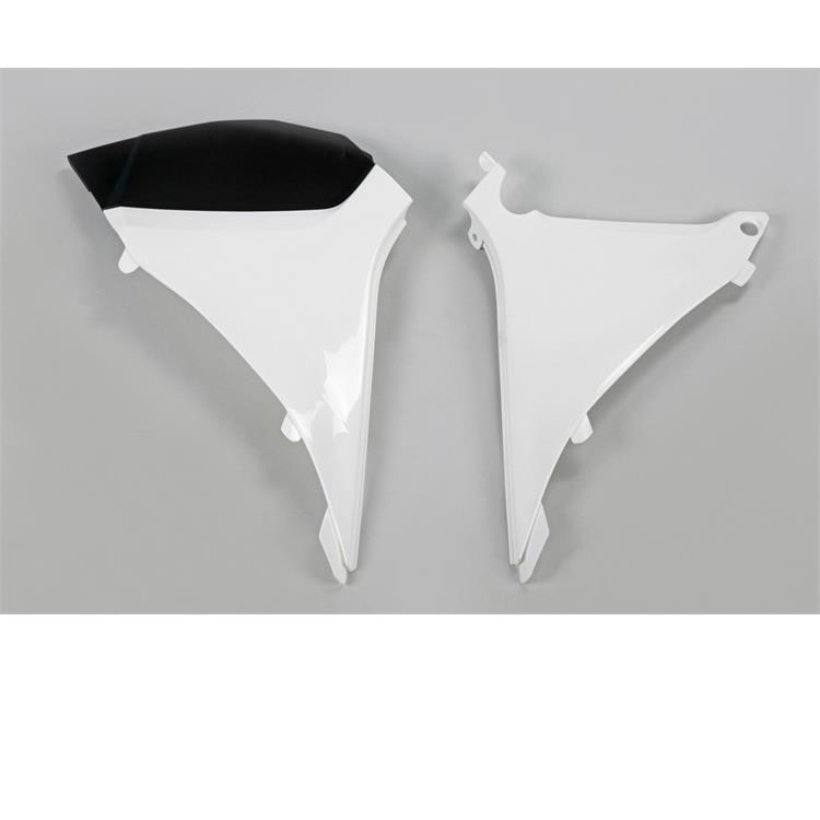 Coperchio cassa filtro KTM 300 EXC (11) Bianco e nero