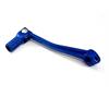 Pedalina cambio pit bike CNC Blu in Leve Pedane e Pedali