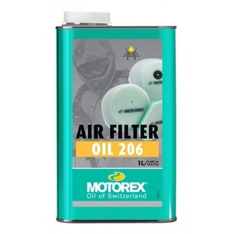 Olio per filtri liquido MOTOREX Oil 206 - 1 L