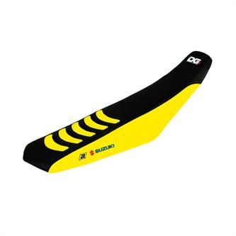 copertina sella blackbird double grip 3 gialla nera suzuki rmz 450 18 21