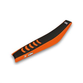 copertina sella blackbird double grip 3 arancione nera ktm sx 85 04 12