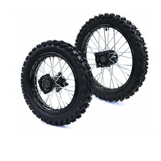 set cerchi gomme complete 14 12 perno 12