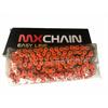 Catena MX CHAIN 520 cross senza o-ring 120 maglie - Arancione in Trasmissione