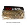 Catena MX CHAIN 520 cross senza o-ring 120 maglie - oro in Trasmissione