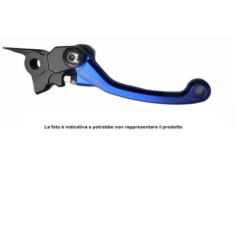 Leva freno CNC antirottura Suzuki RM 85 (02-10) blu
