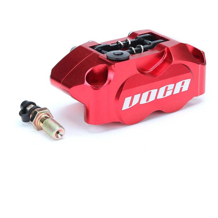 Pinza freno radiale VOCA 4 pistoni Rosso
