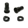 Set viti fermacopertone Nero in Cerchi e Gomme