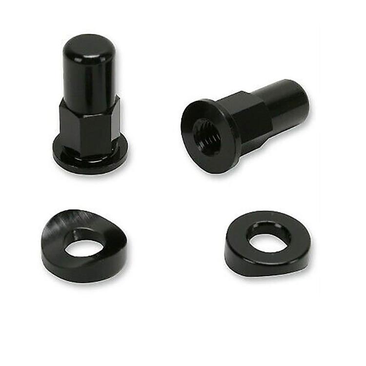 Set viti fermacopertone Nero