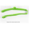 Slitta scorricatena Kawasaki KX 450 F (2006-2008) Verde in Trasmissione