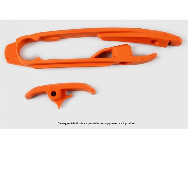 Slitta scorricatena KTM 125 EXC (98-07) arancione