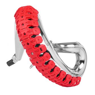 protezione scarico 2t armadillo polisport rosso