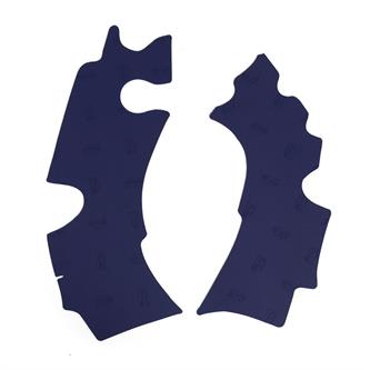 paratelaio adesivo in gomma vibram per tm en mx 250 09 10 blue