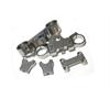 Piastre Sterzo pit bike 45/48 Interasse 160 alluminio CNC in Sospensioni e Piastre