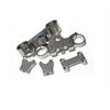 Piastre Sterzo pit bike 45/48 Interasse 160 alluminio CNC in Sospensioni e Piastre