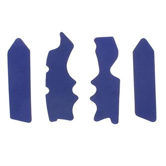 paratelaio adesivo in gomma vibram per husqvarna 85 tc 14 17 blu