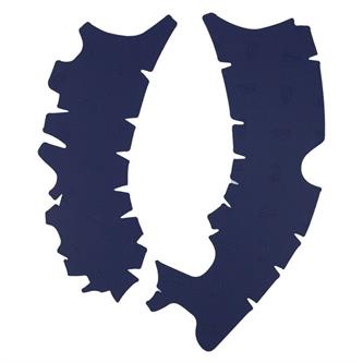 paratelaio adesivo in gomma vibram per yamaha yz 450 f 18 21 blu