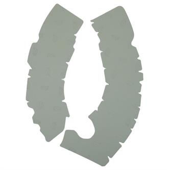 paratelaio adesivo in gomma vibram per suzuki 250 rmz 18 21 grigio