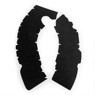 paratelaio adesivo in gomma vibram per suzuki 250 rmz 18 21 nero