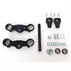 Piastre Sterzo 45/48 CNC Black 177 mm in Sospensioni e Piastre