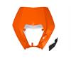 Portafaro anteriore KTM 125 EXC (09-13) arancione* in Plastiche Enduro