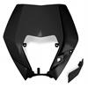 Portafaro anteriore KTM 125 EXC (09-13) nero in Plastiche Enduro