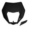 Portafaro anteriore KTM 125 EXC (2014-2016) Nero in Plastiche
