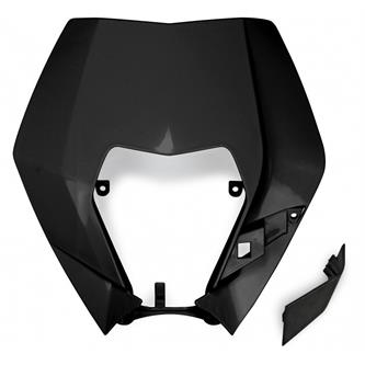 portafaro anteriore ktm 200 exc 09 13 nero