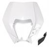 Portafaro anteriore KTM 400 EXC-F (2009-2011) Bianco in Plastiche