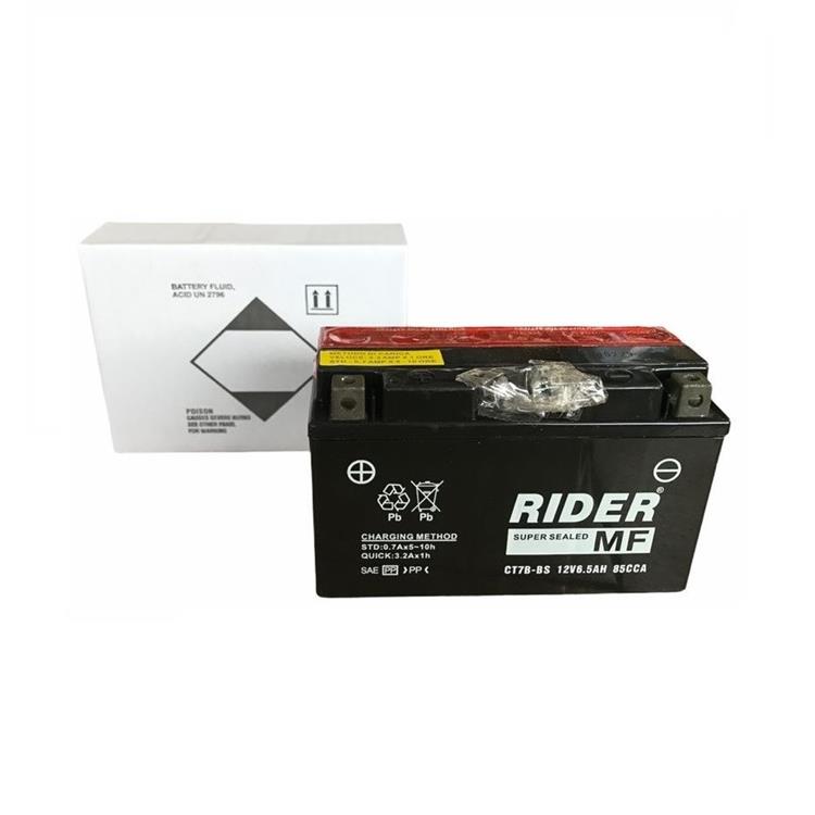 Batteria Rider CT7BBS DUCATI Panigale 899cc 2014-2015 (Yuasa code YT7B-BS)