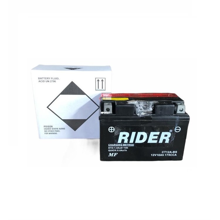 Batteria Rider CT12ABS SUZUKI GSX R [K6/K7] 750cc (2006-2007) [Yuasa code YT12A-BS]