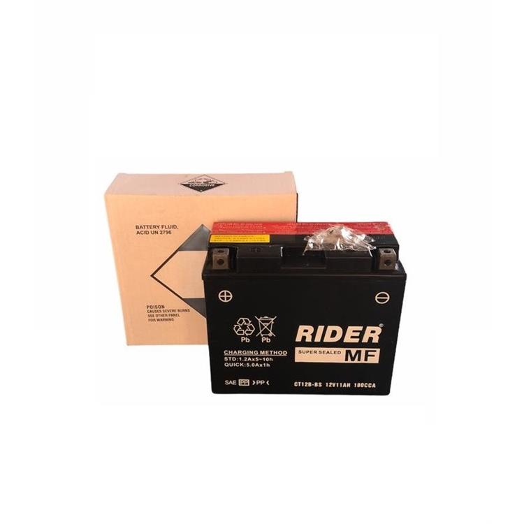 Batteria Rider CT12BBS DUCATI Scrambler Urban Enduro/Classic (Ruote Raggi) 800cc 2015-2018 (Yuasa code YT12B-BS)