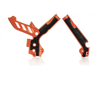 potezioni telaio acerbis x grip ktm exc 200 12 16 arancione
