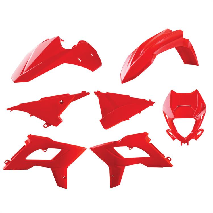 Kit Plastiche Polisport Restyling Beta RR 250 2T (13-17) Rosso