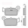 Pastiglie ceramiche RMS Kawasaki KX 250 F (2004-2022) posteriori  in Freni