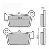 Pastiglie ceramiche RMS Suzuki RMZ 250 (2004-2021) posteriori  in Freni