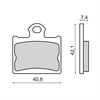pastiglie ceramiche rms ktm 85 sx 11 20 posteriori