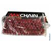 Catena MX CHAIN 520 cross senza o-ring 120 maglie - Rosso in Trasmissione