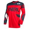 Maglia Cross Adulto O'NEAL ELEMENT RACEWEAR Rosso Grigio in Abbigliamento